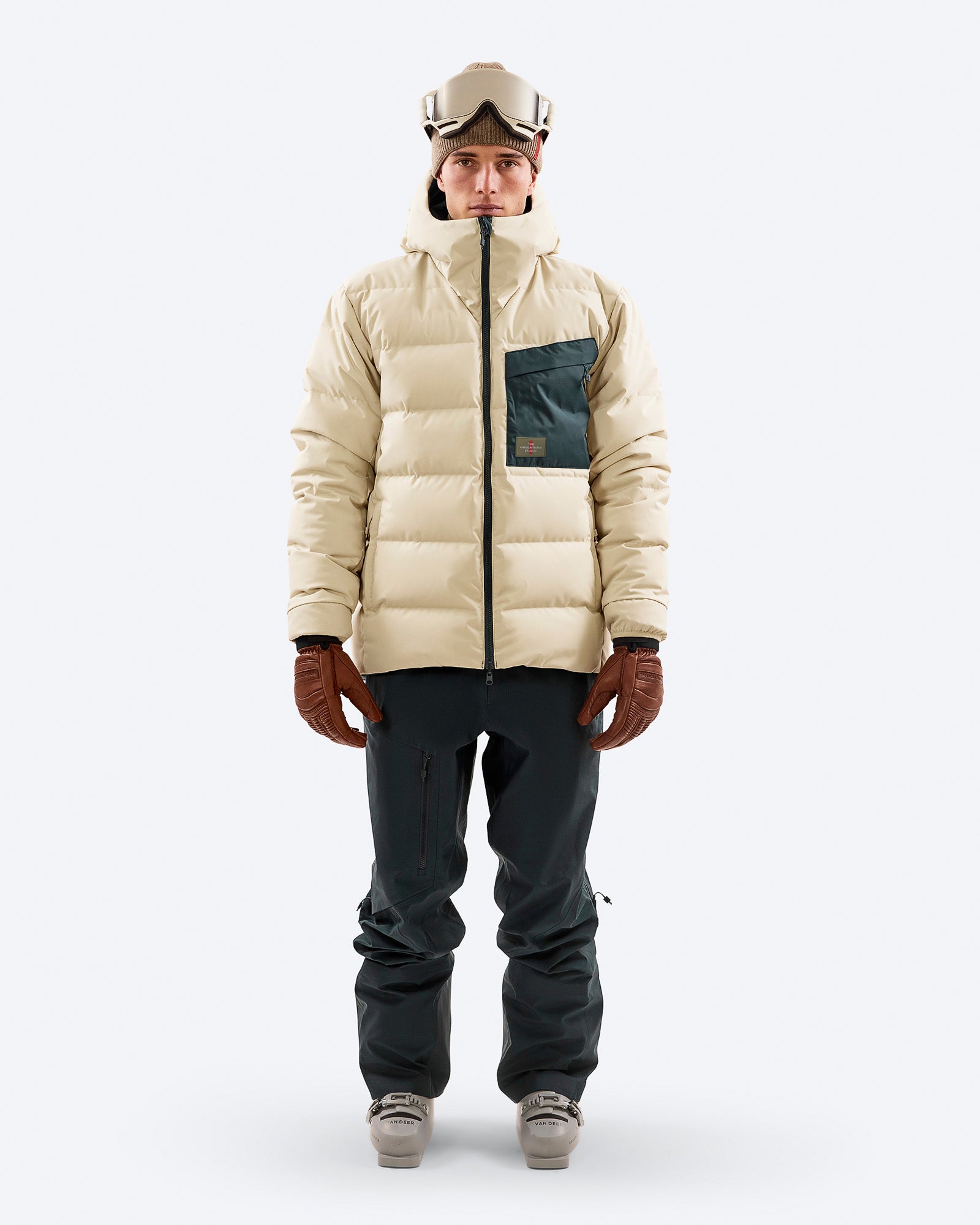 D-1 R Gore-Tex Windstopper Reversible Down Jacket Magical Forest