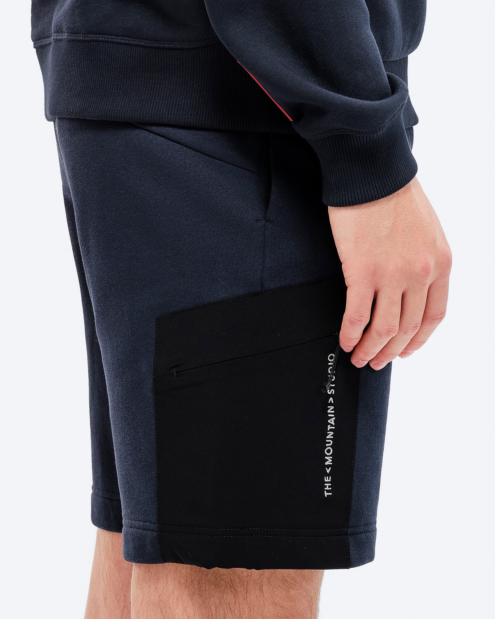 Leg pocket with zip. card image