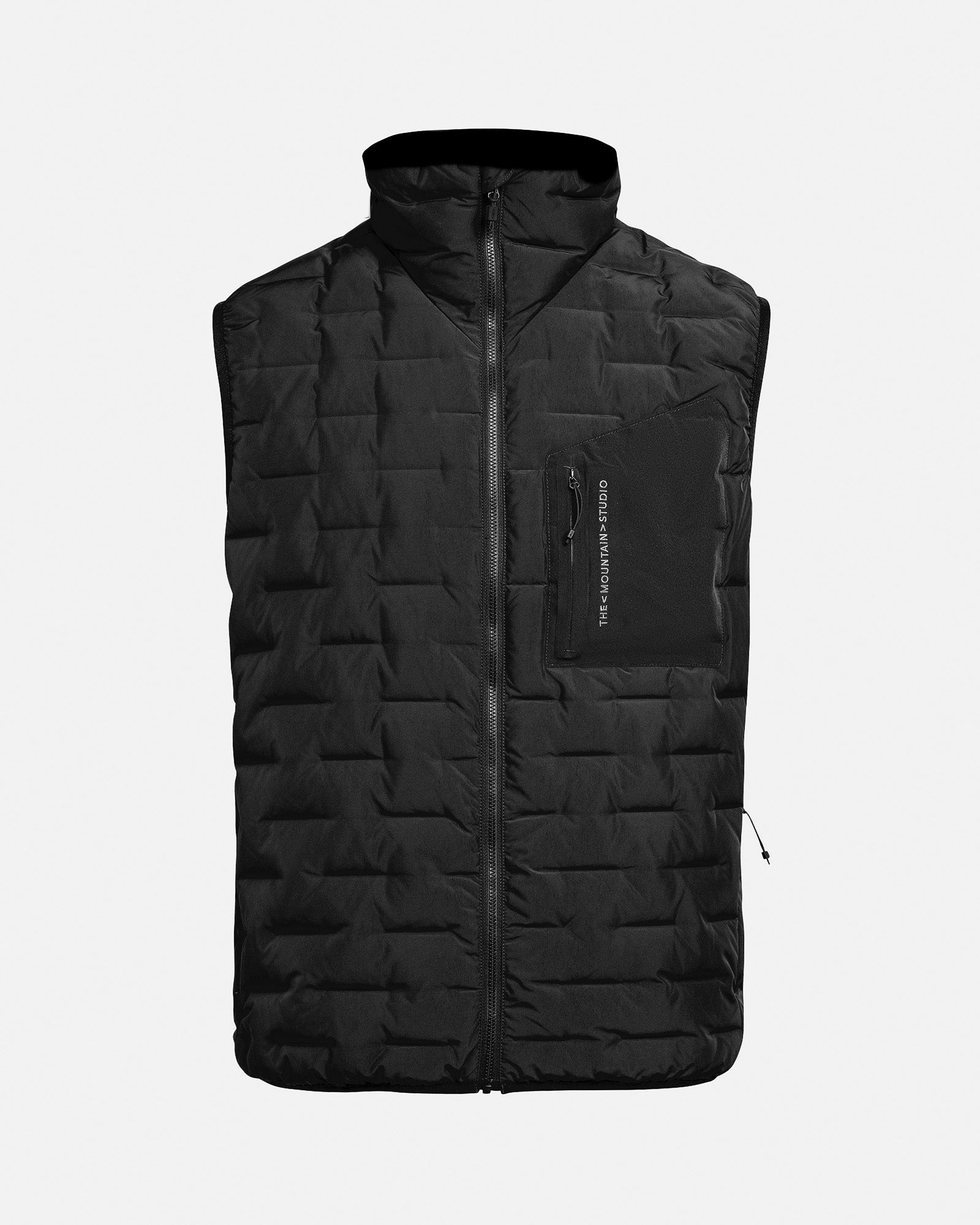 V-1 RL Reversible Light Vest Black Onyx – The Mountain Studio