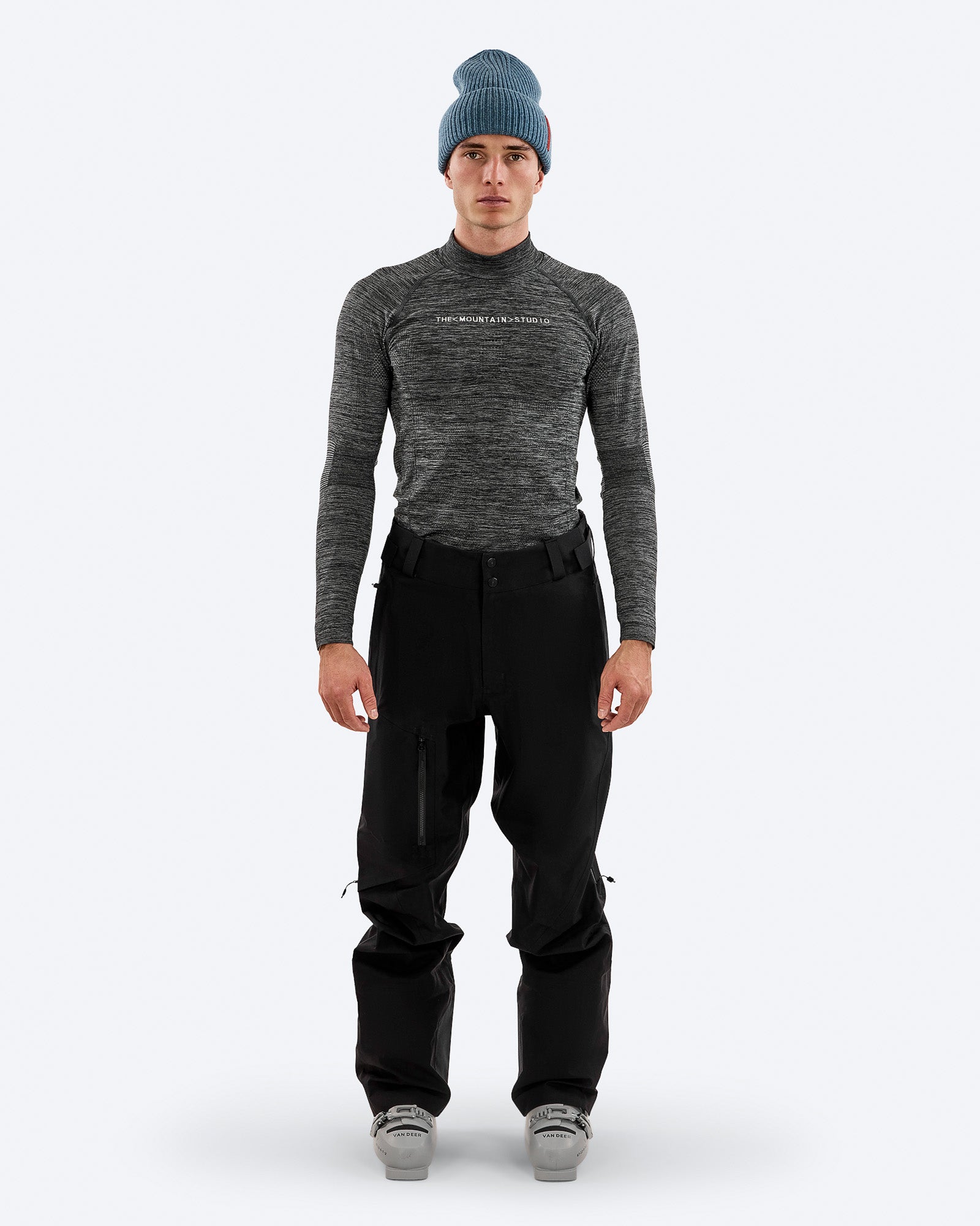 Men's Black Gore-Tex Ski Pants – Y-1 EPE | The Mountain Studio
