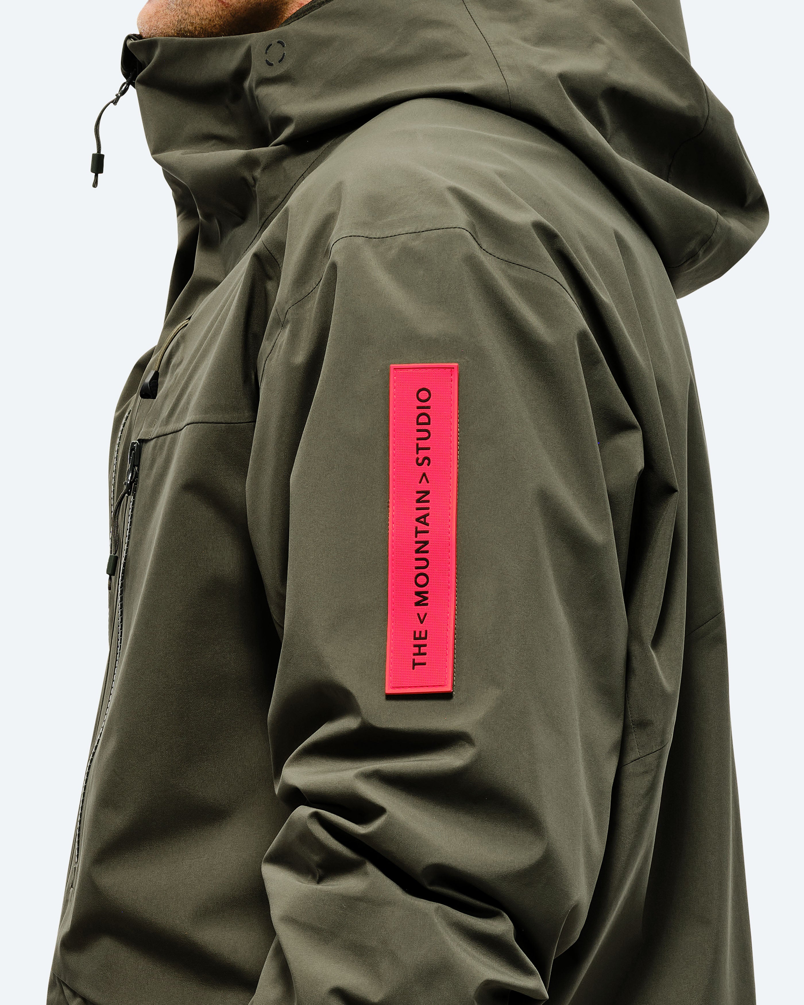 Men's Green Gore-Tex Ski Jacket – Z-2 EPE | The Mountain Studio