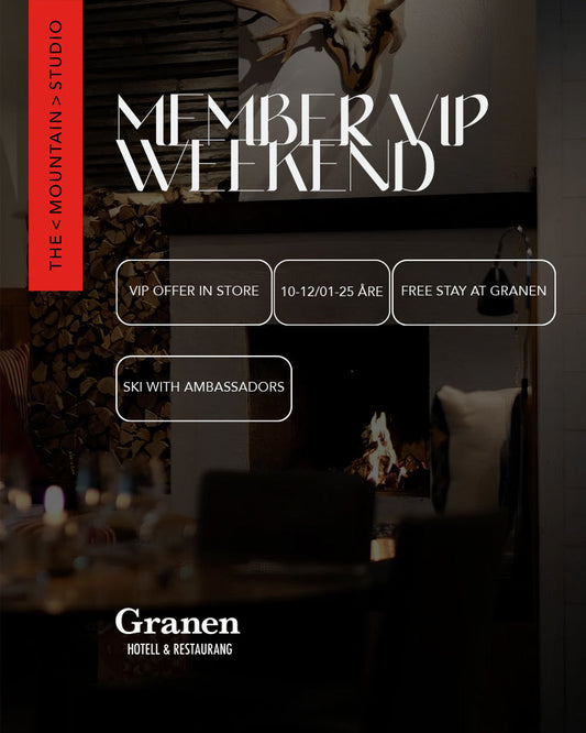 Vertical Stripe VIP Weekend by The Mountain Studio