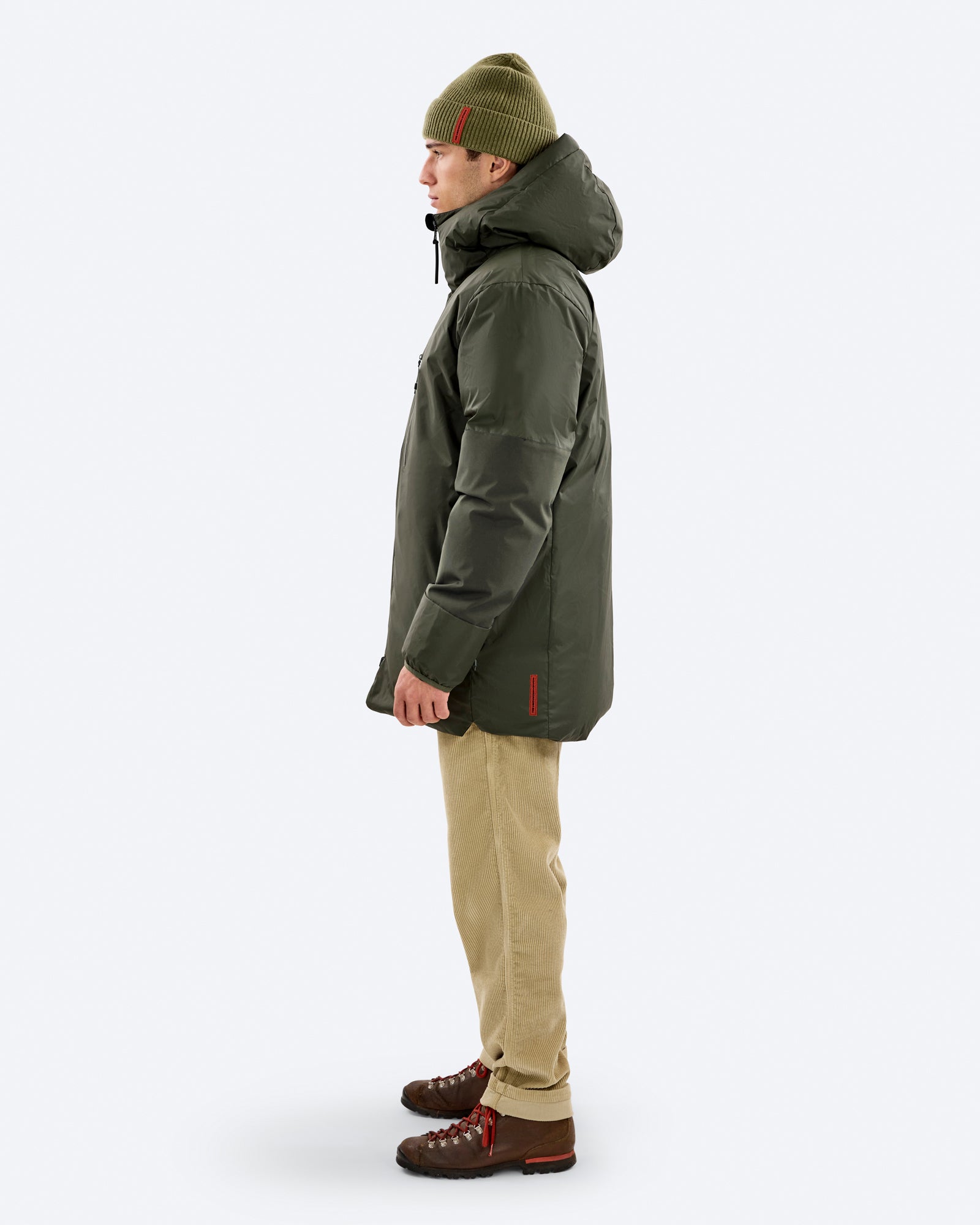 Men's Black Down Puffer Jacket – A-5 R | The Mountain Studio