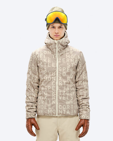 Moncler mountain print jacket store