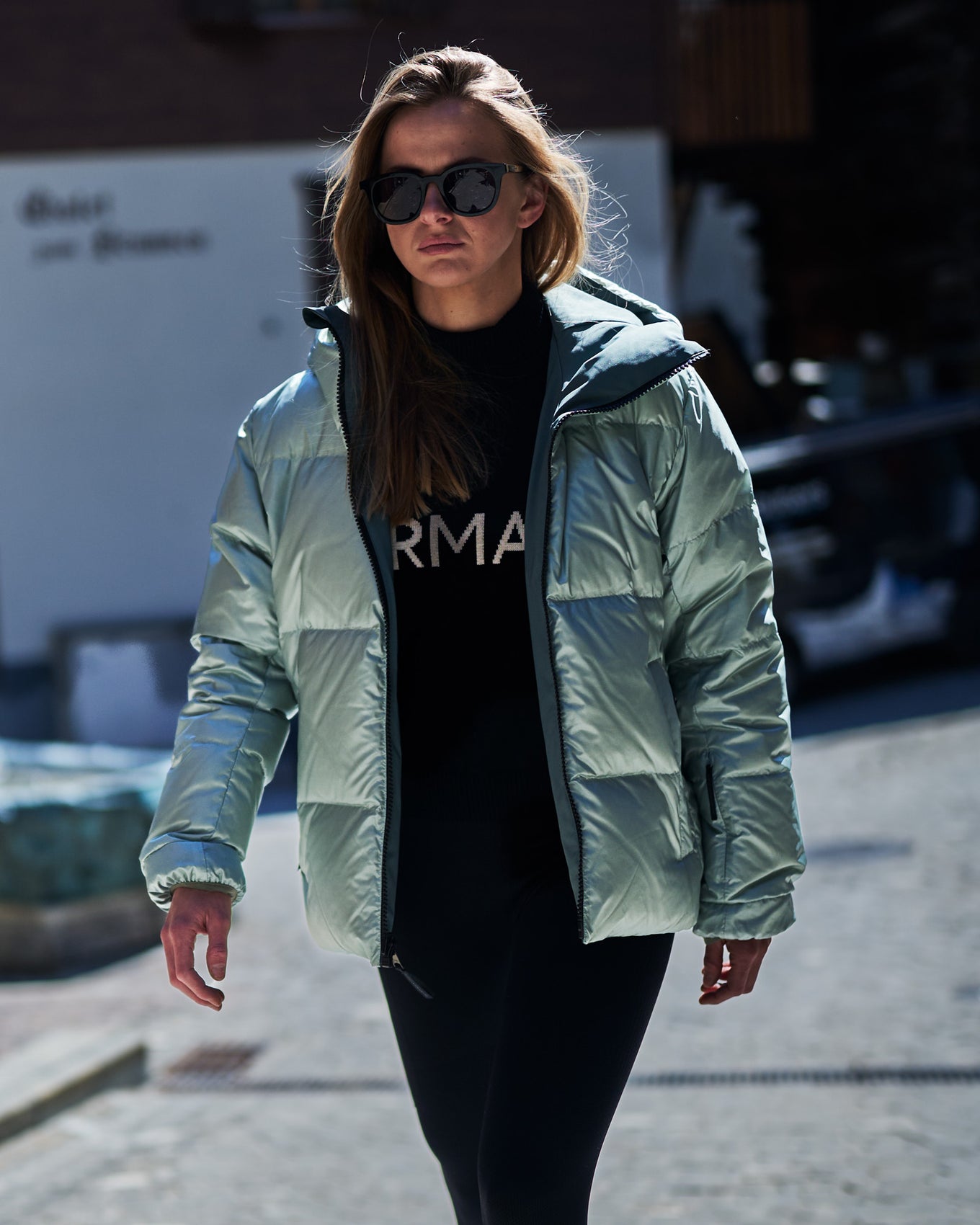 D 5W SLATEGRAY BALSAMGREEN W.PERTEXREVERSIBLETECNODOWNJACKET DOWNJACKETS the mountain studio 22