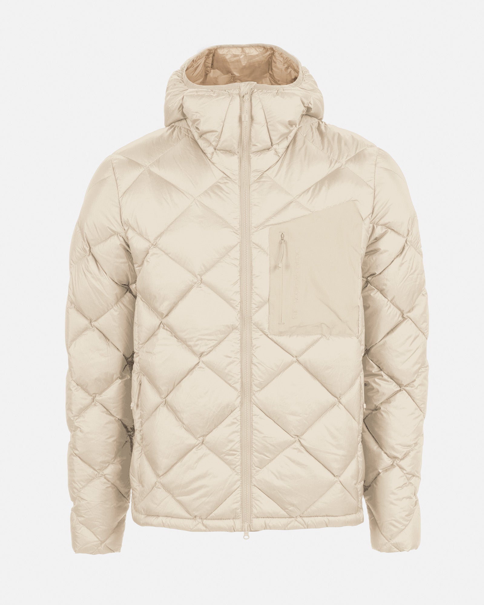 Men's White Down Puffer Jacket – D-7 UL | The Mountain Studio