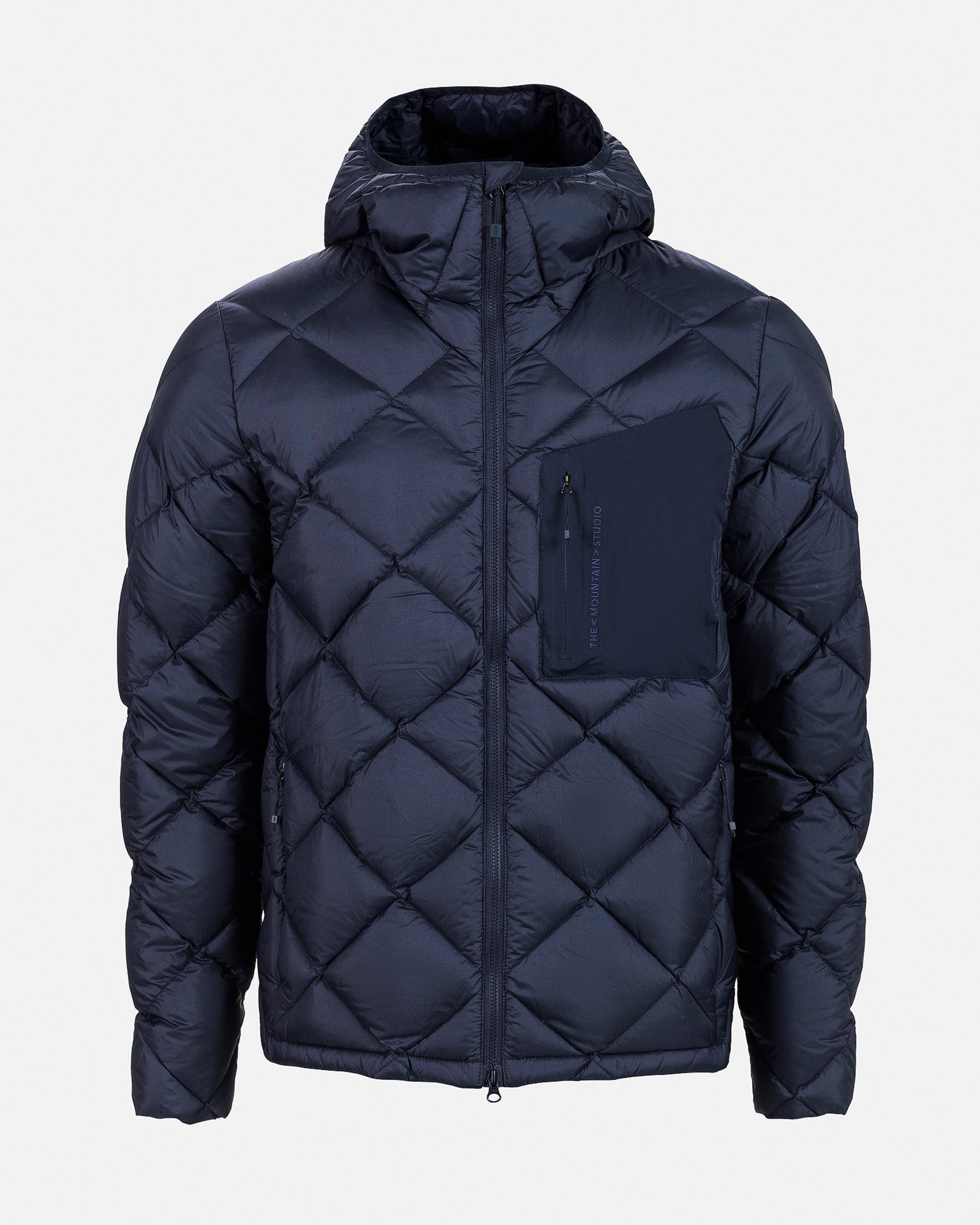 Men's Blue Down Puffer Jacket – D-7 UL | The Mountain Studio