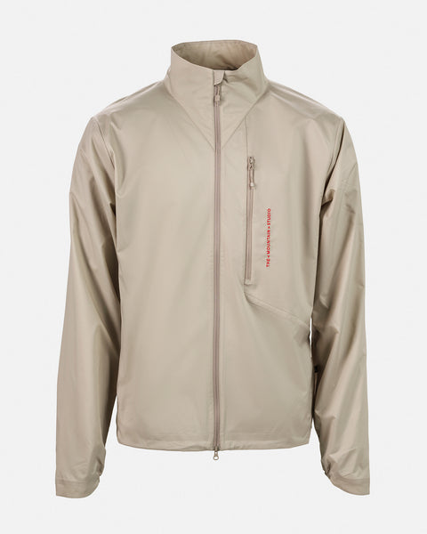 Men's Beige Windbreaker – E-5 | The Mountain Studio