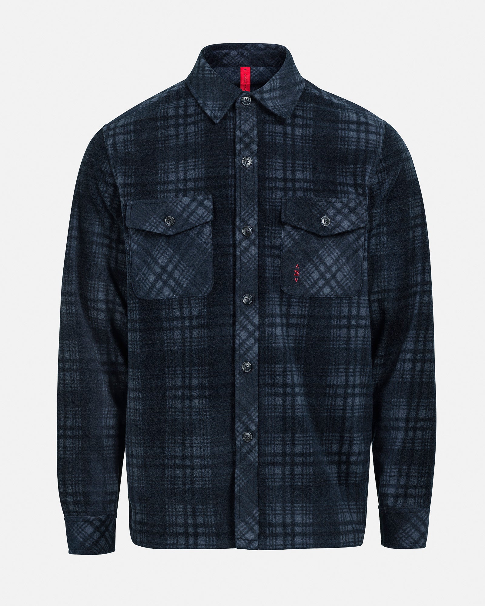 G-12 Microfleece Checkered Shirt Sky Captain, Ombre Blue – The