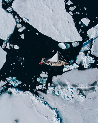 Graphic sail svalbard