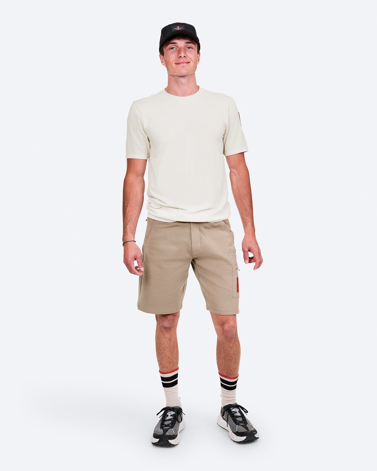 Men's Beige Shorts – L-19 | The Mountain Studio