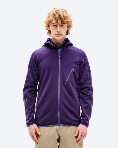 M-7 Tech Fleece Hood Parachute Purple – The Mountain Studio