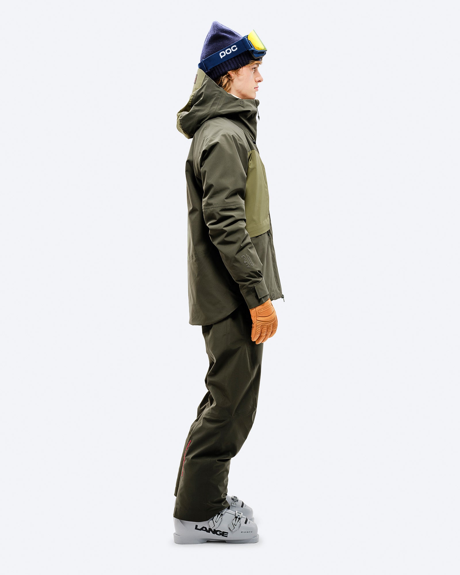 Men's Green Ski Pants – P-3 | The Mountain Studio