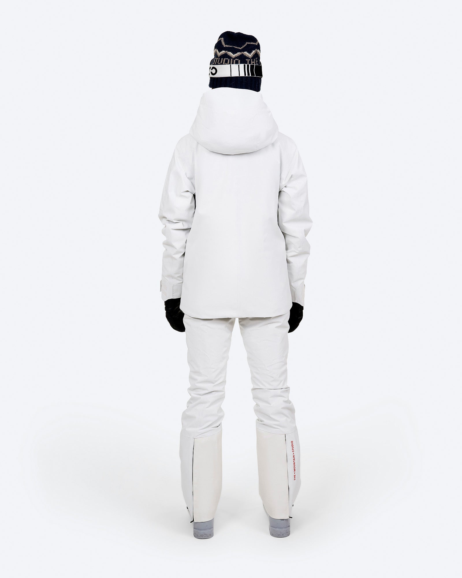 Women's White Ski Pants – P-5 W | The Mountain Studio