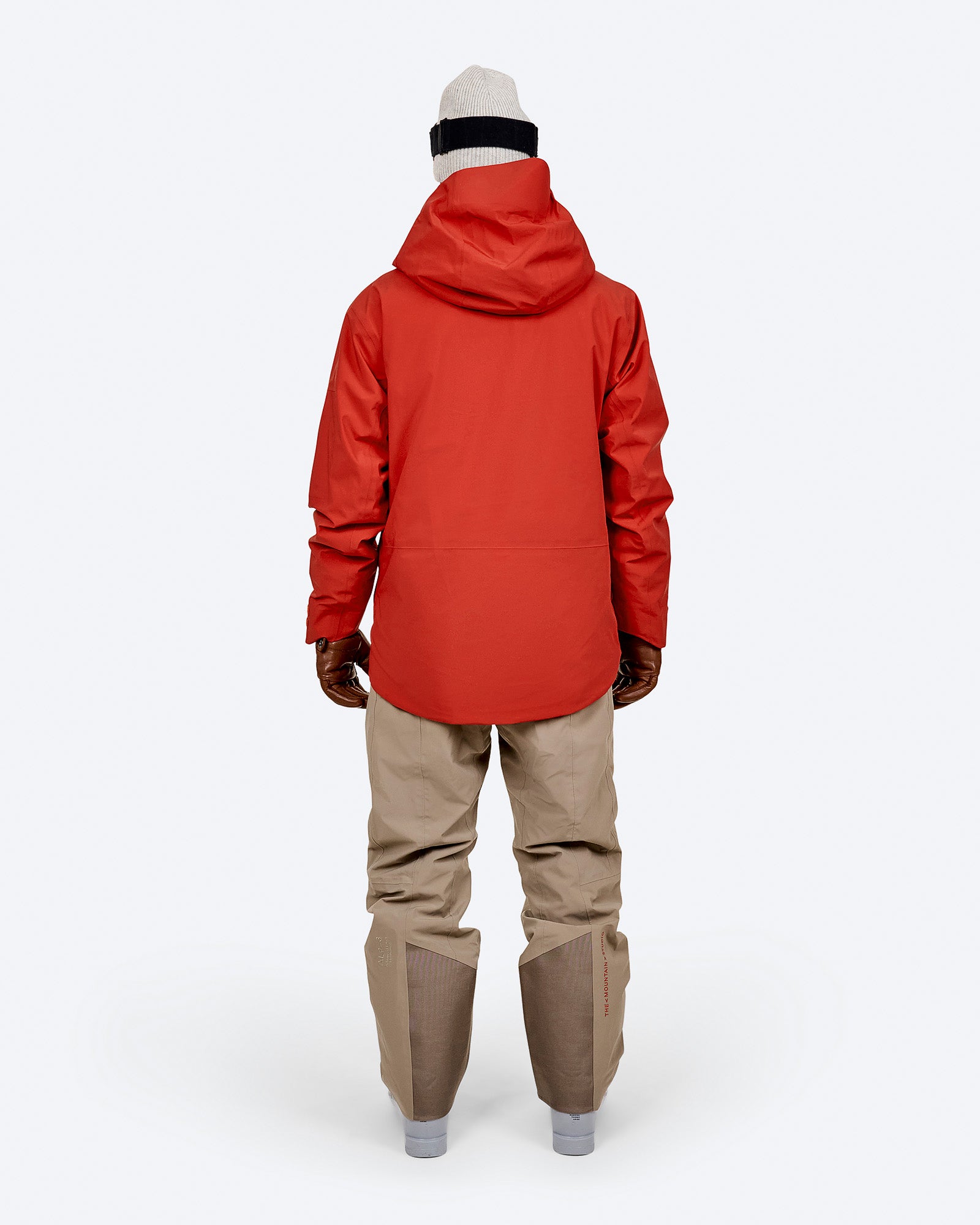 スノーボードウェア L レッド Men's Red Ski Jacket – S-7 | The Mountain Studio