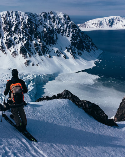 Ski sea svalbard