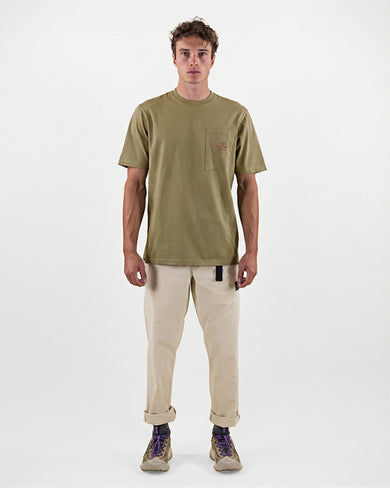 T-6 Pocket T-Shirt in Boa, on model front