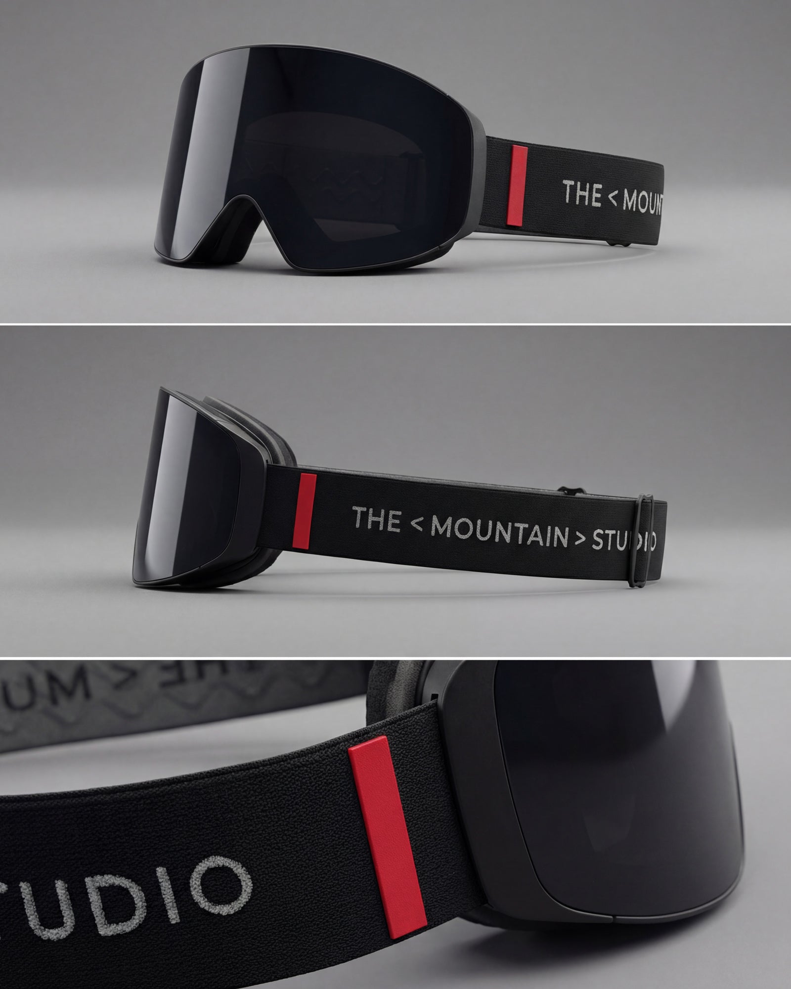 black ski goggle Black Ski Goggles – W-28