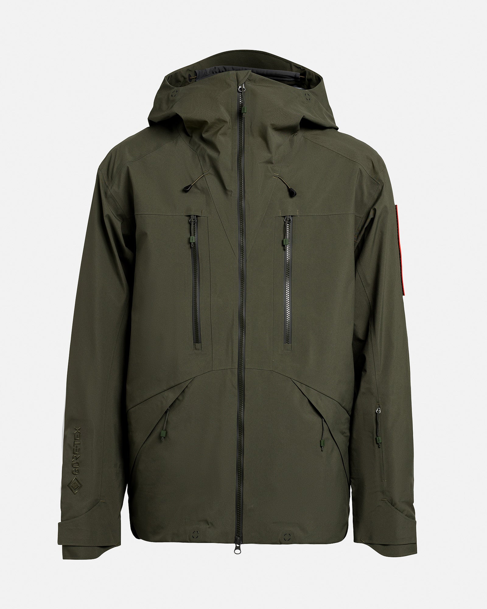 Men's Green Gore-Tex Ski Jacket – Z-2 EPE | The Mountain Studio