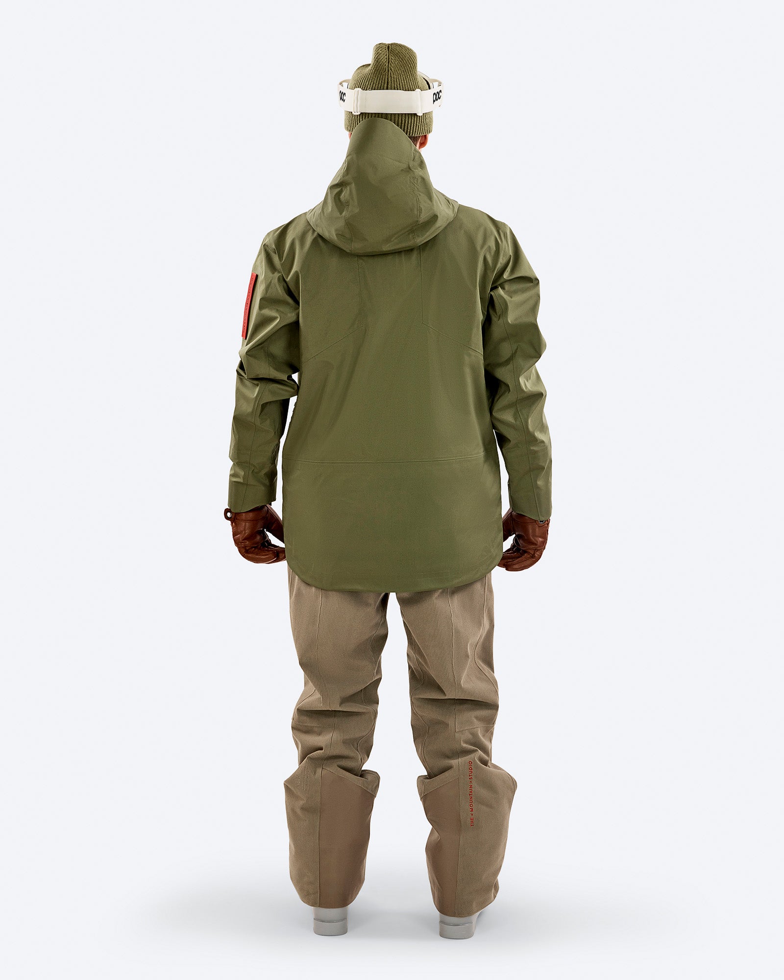 Men's Green Gore-Tex Ski Jacket – Z-2 EPE | The Mountain Studio
