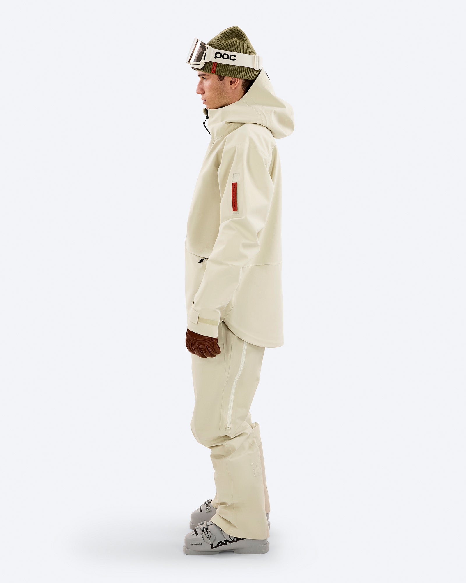 Men's Beige Ski Jacket – Z-3