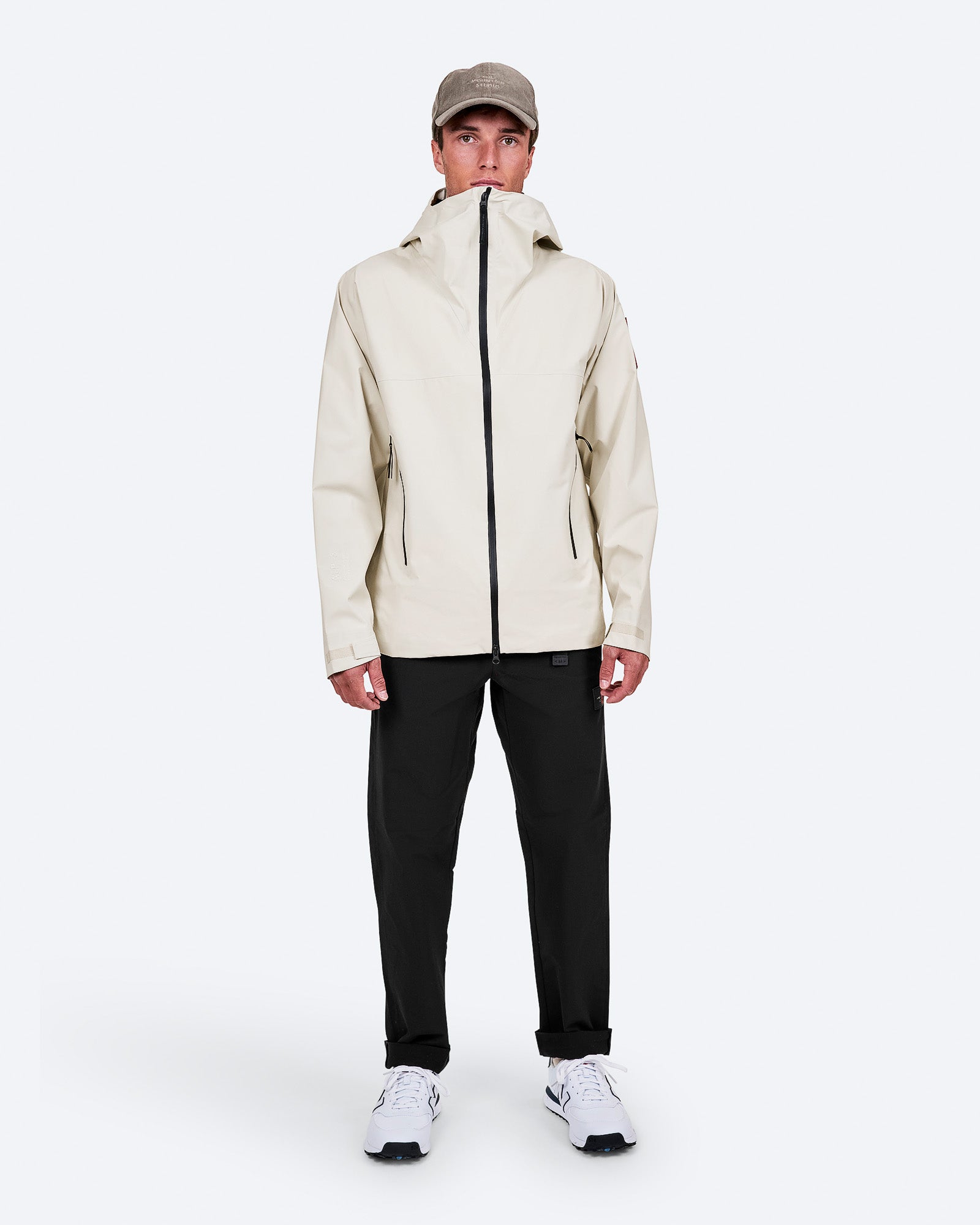 Z-4 L Alp 3 Light Shell Jacket Almond Milk – The Mountain Studio