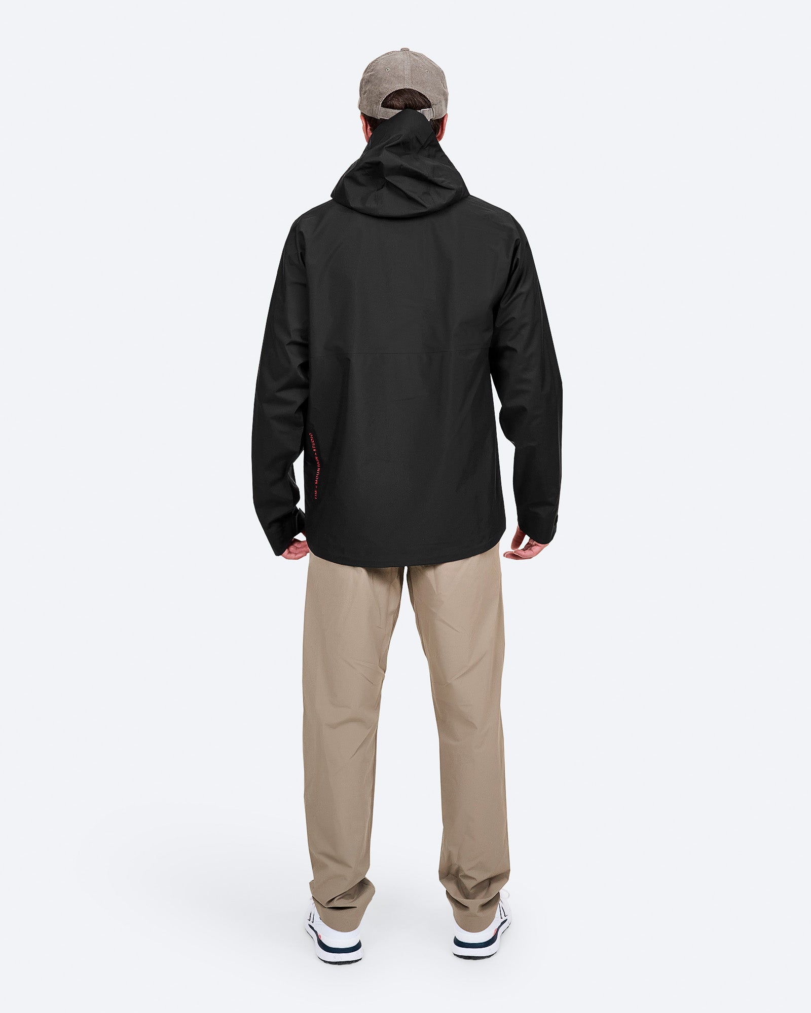 Men's Black Waterproof Jacket – Z-4 L | The Mountain Studio
