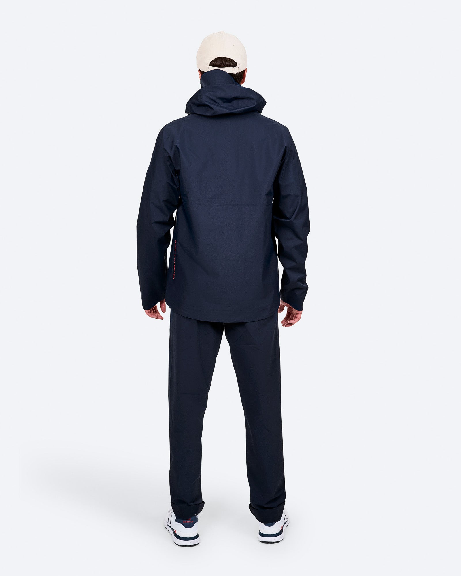 Men's Blue Waterproof Jacket – Z-4 L | The Mountain Studio