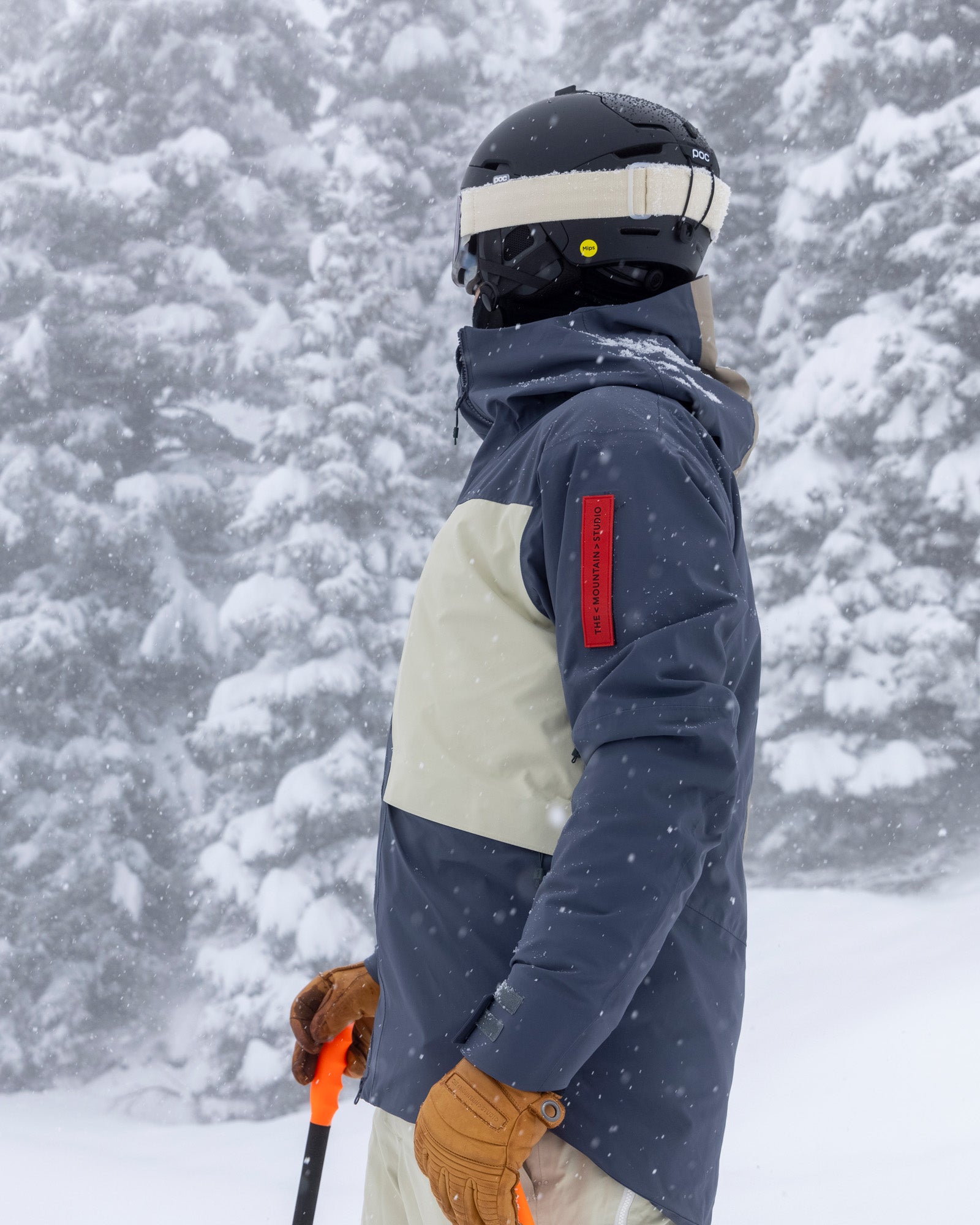 Men's Black Ski Jacket – Z-5 | The Mountain Studio