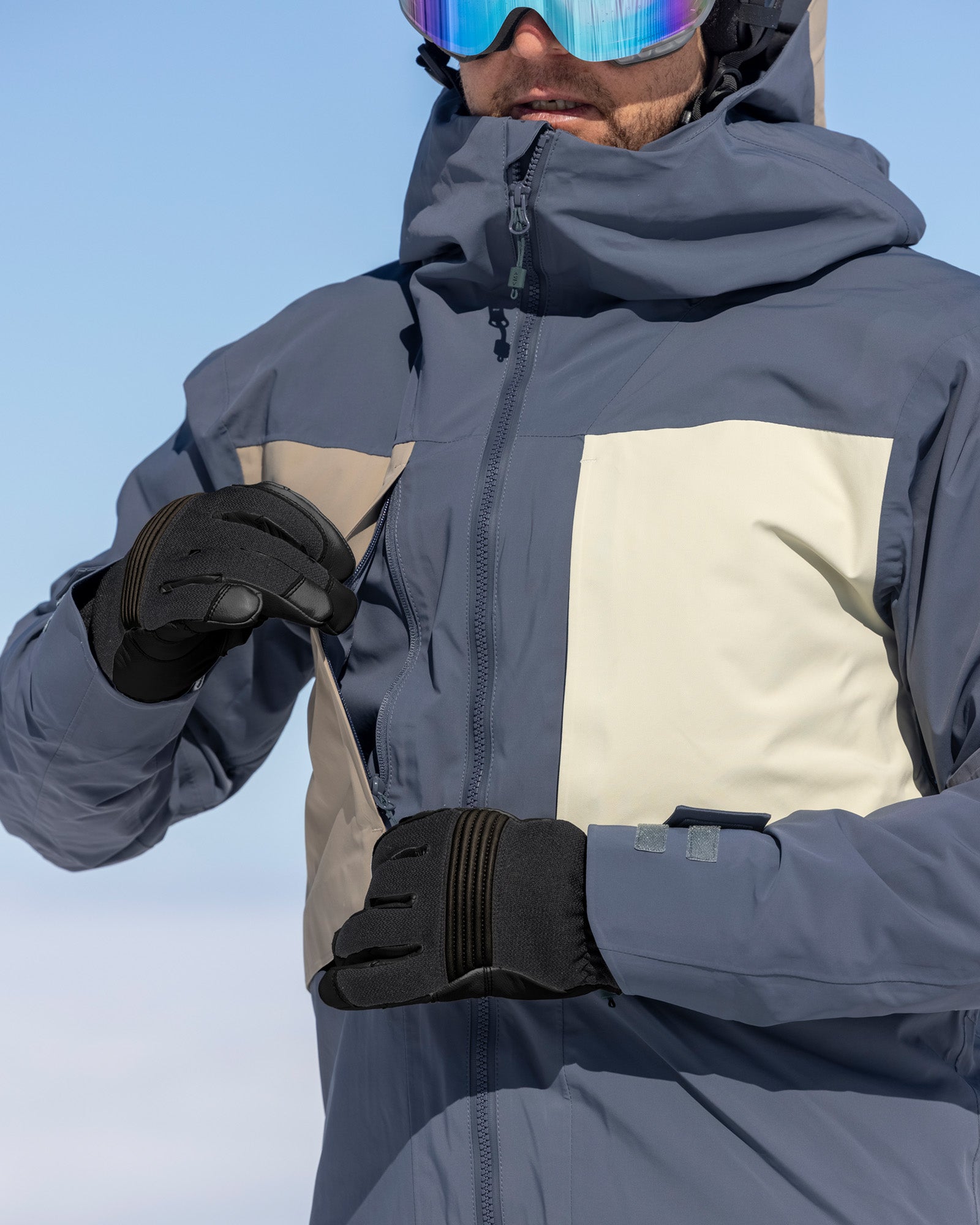 Men's Black Ski Jacket – Z-5 | The Mountain Studio