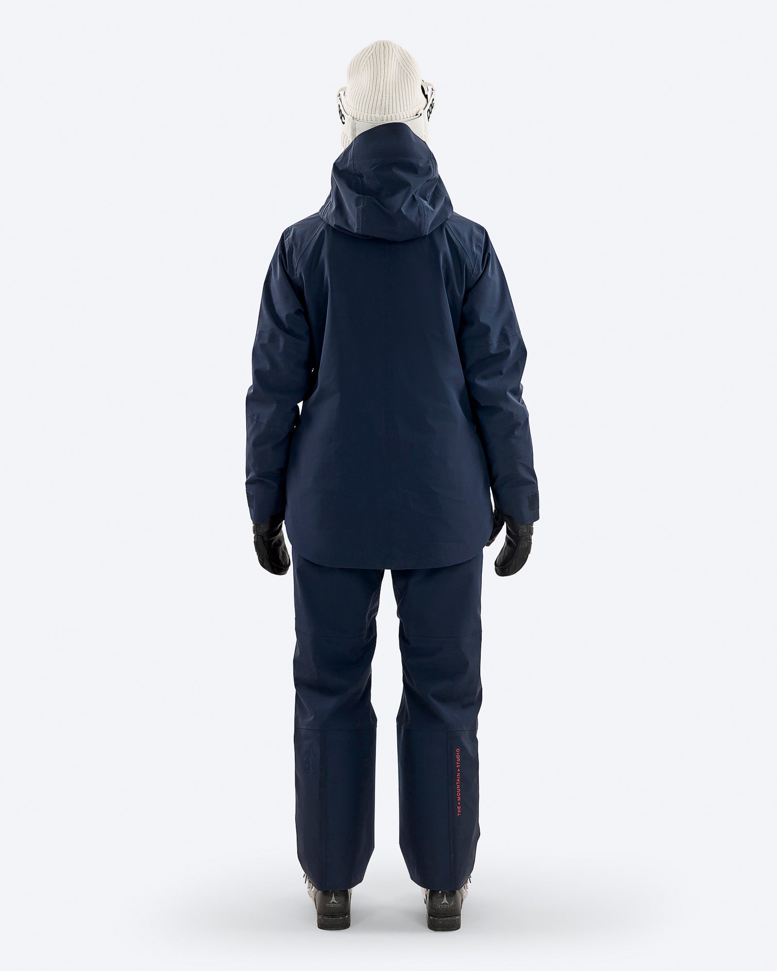 Women's Navy Ski Jacket – Z-8 W | The Mountain Studio