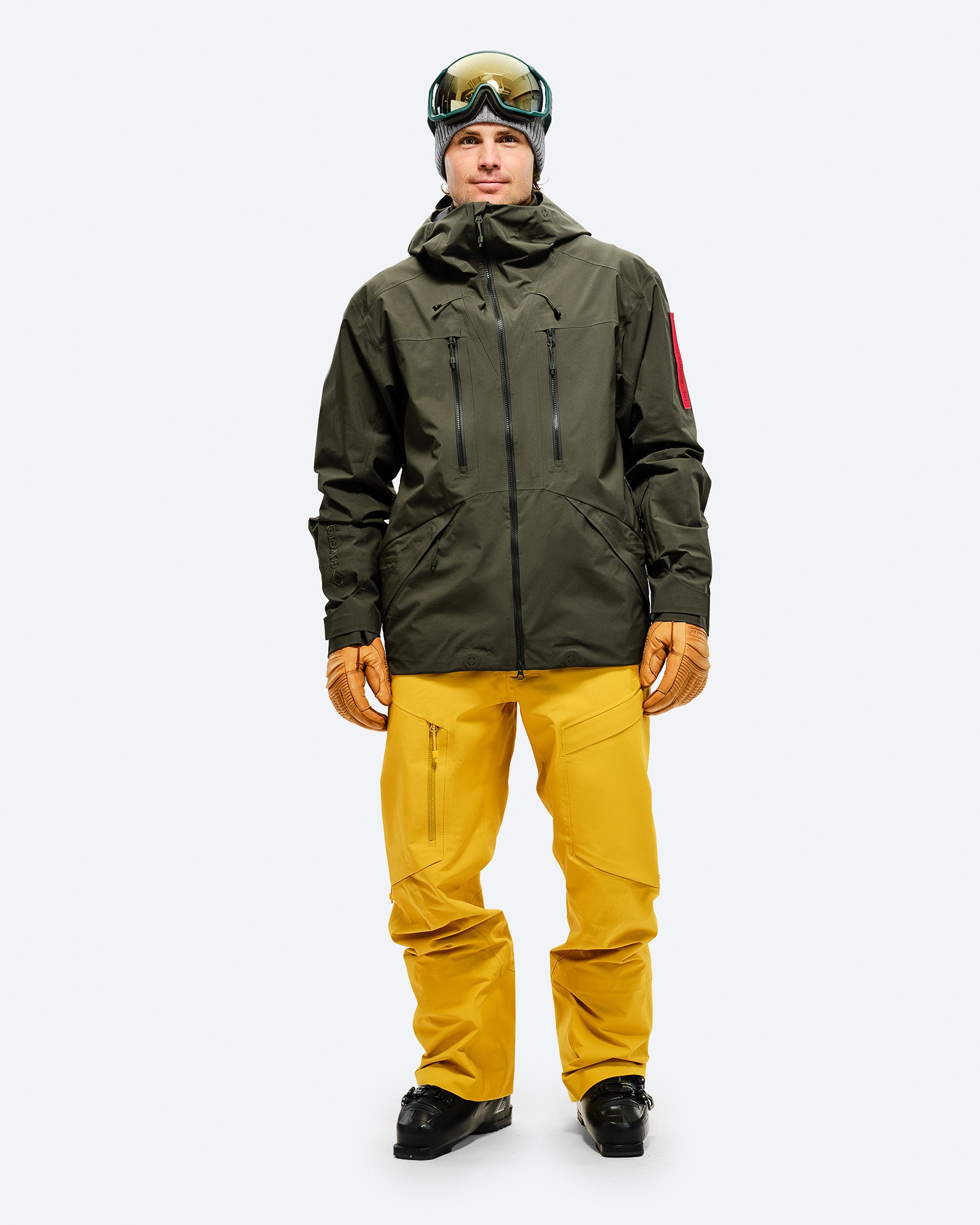 Y-1 PRO GORE-TEX Pro 3L Shell Pant Nugget Gold – The Mountain Studio