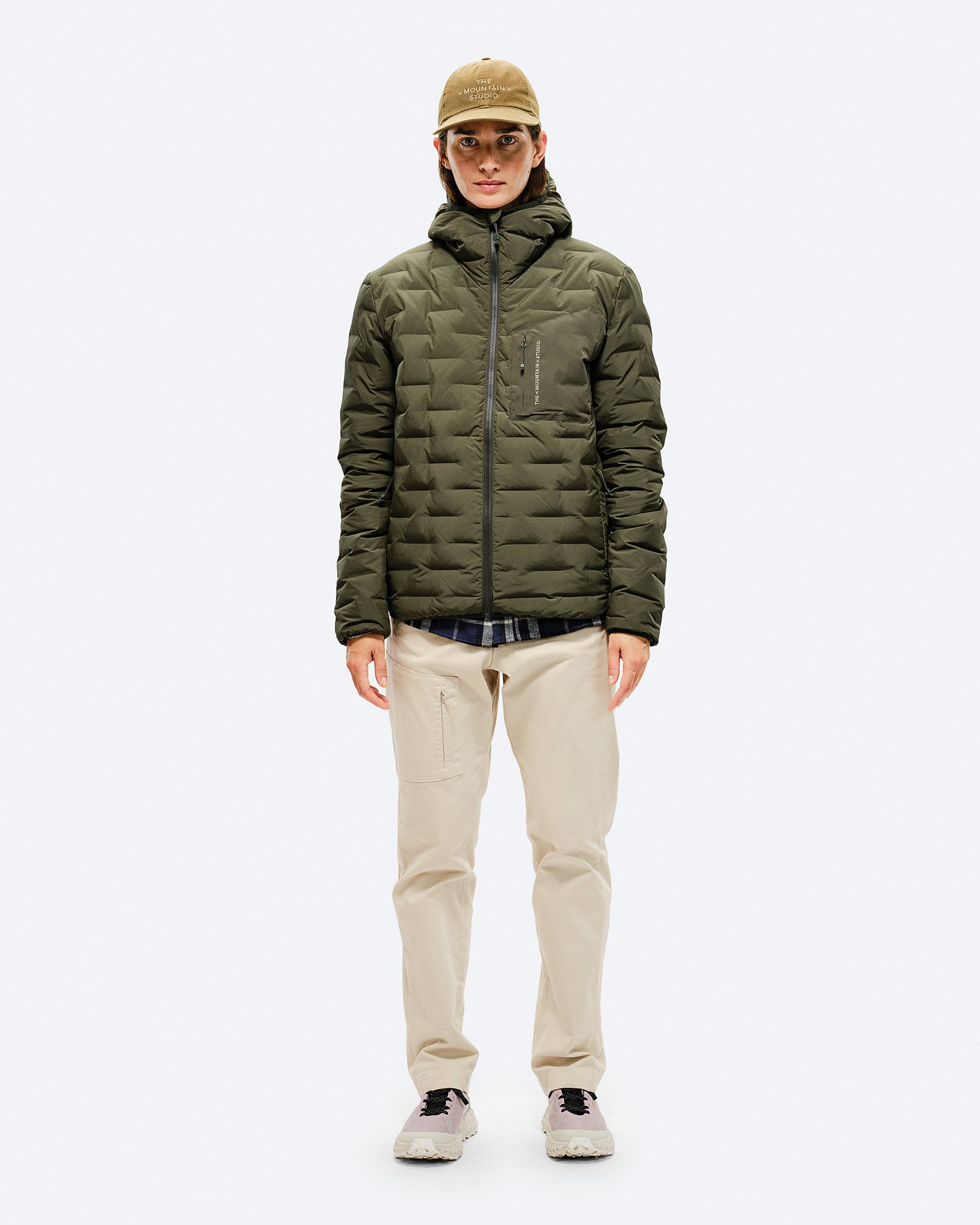 D-3 RL €350 Reversible Light Hood Jacket