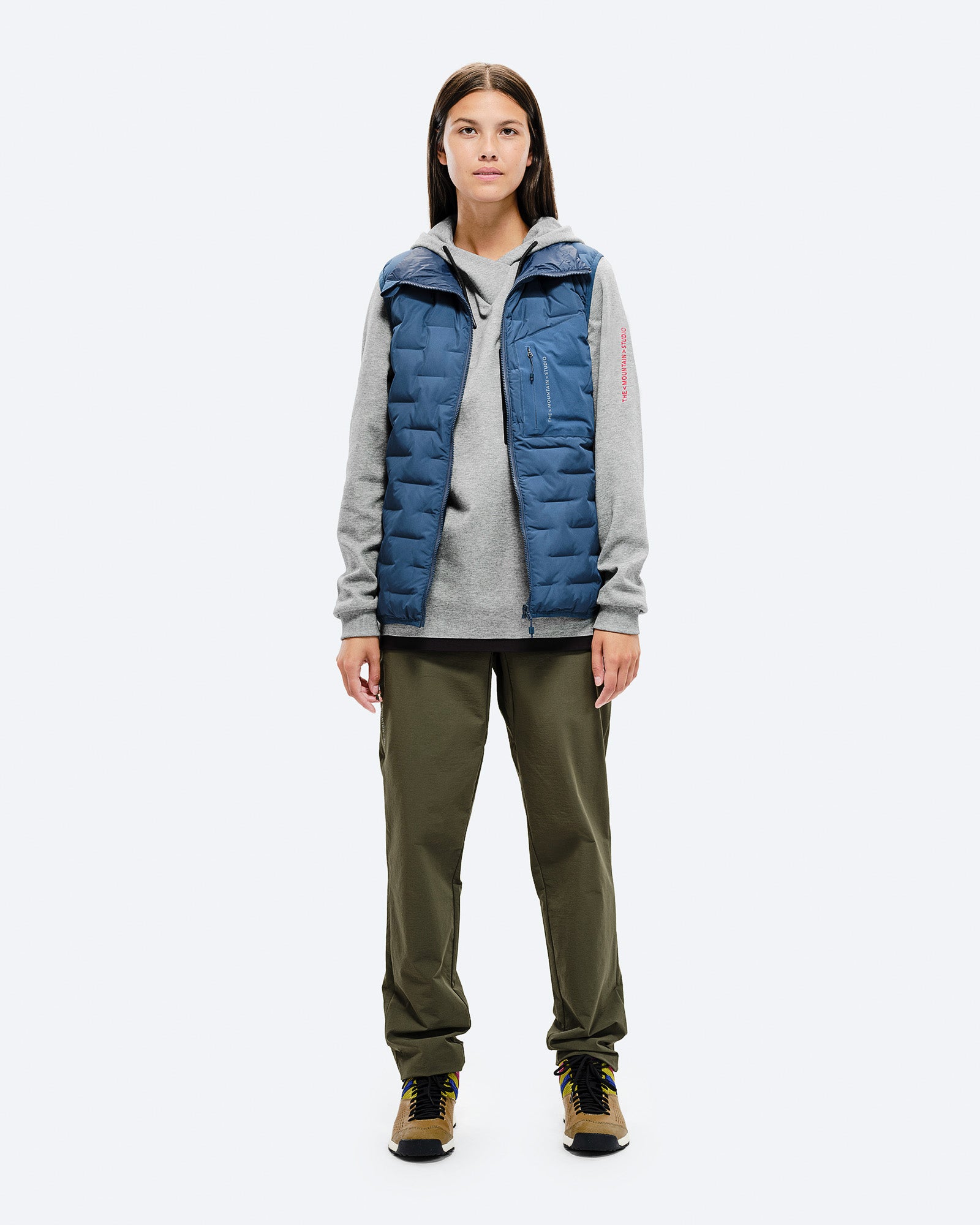 North face light vest top
