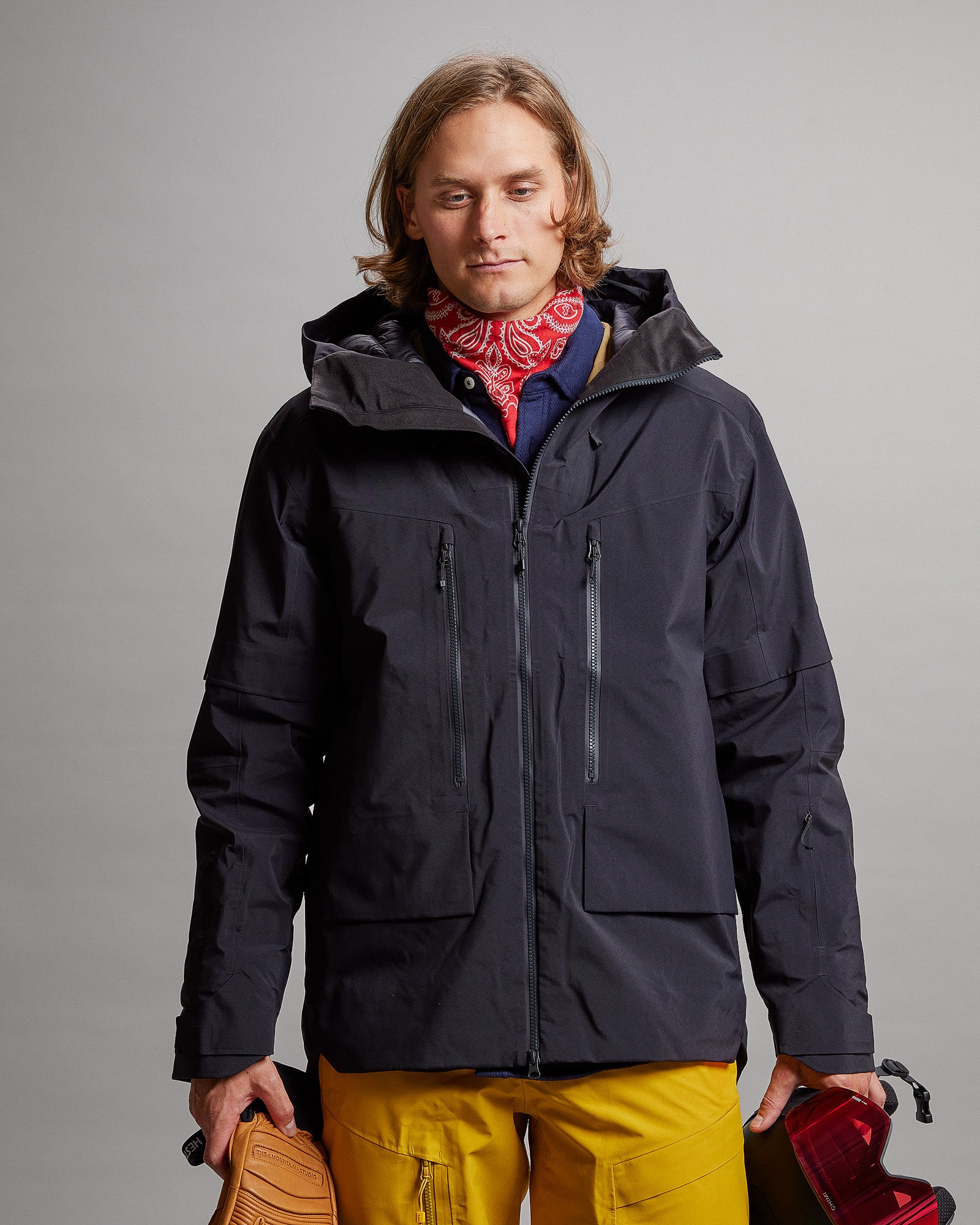 The Mountain Studio Gore-Tex Pro 3L Shell Jacket Dark Navy