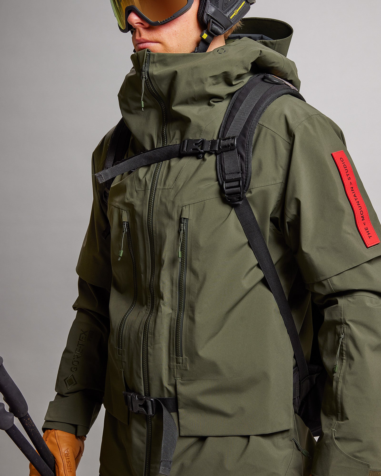 The Mountain Studio Gore-Tex Pro 3L Shell Jacket Dark Navy