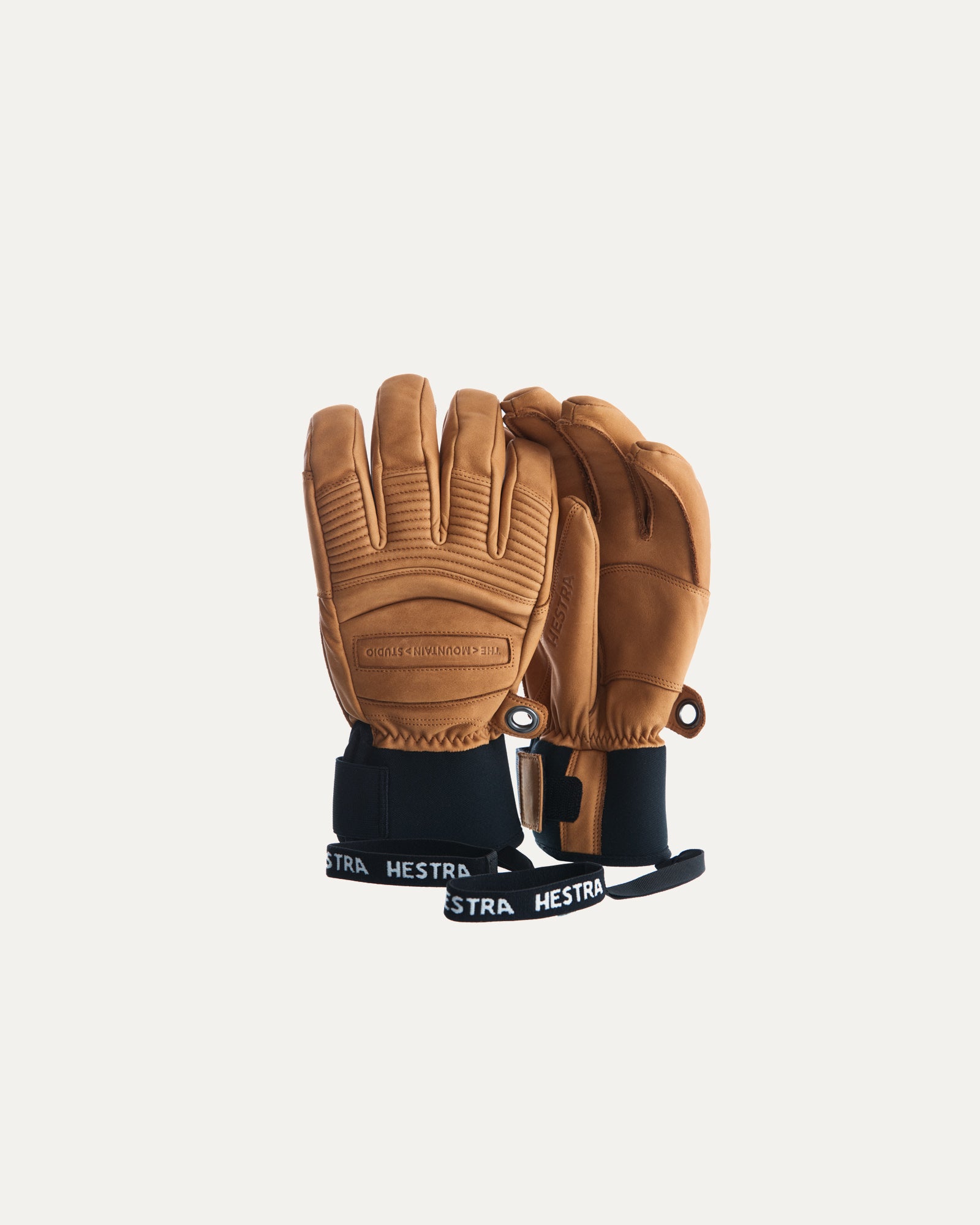 tms handschuhe Beige Leather Gloves – W-1
